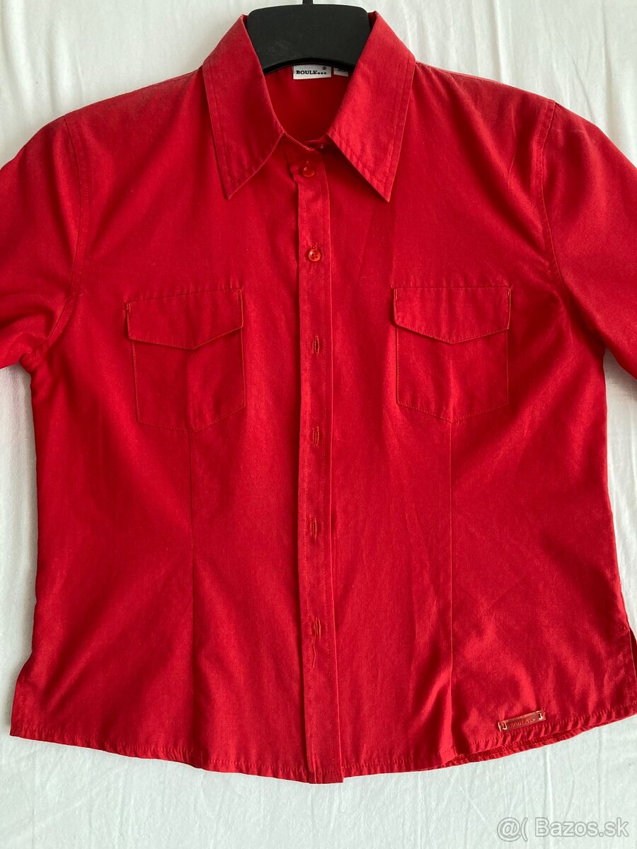 Elegantna cervena bluzka 36 - 3