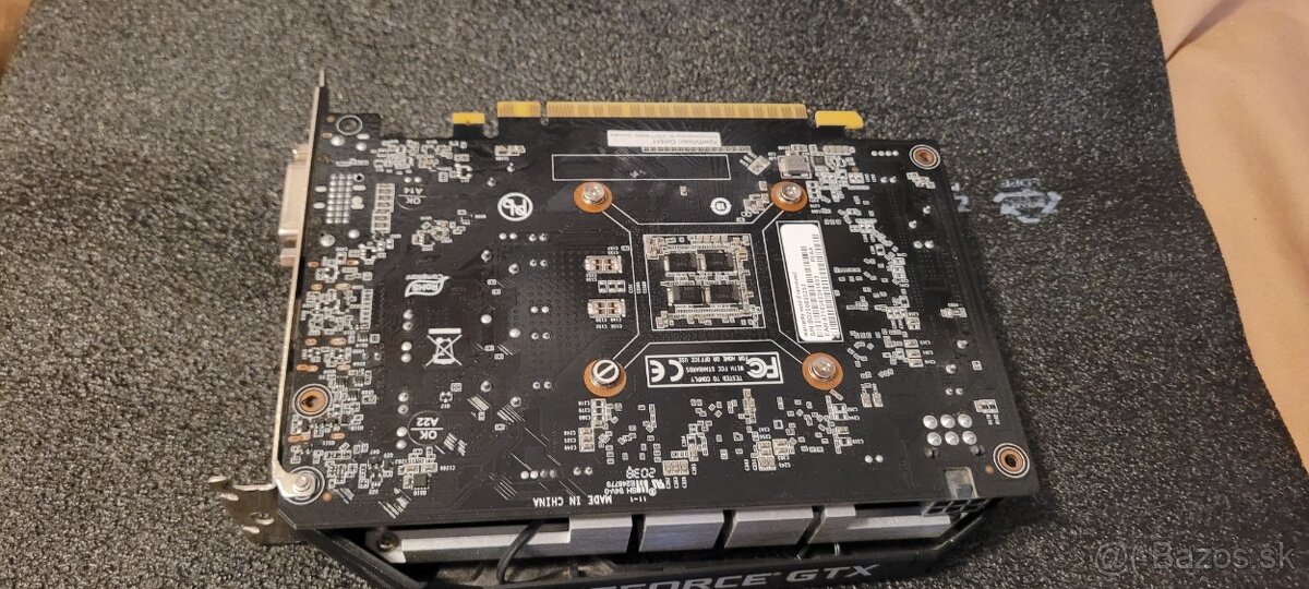 Predám grafiku GAINWARD GTX1650 SUPER 4GB GDDR6 - 3