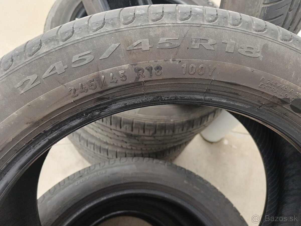 Predam letne pneu Pirelli 245/45 r18 - 3