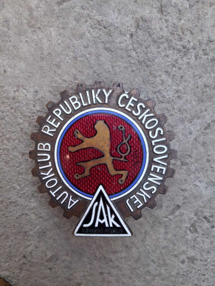 Auto moto odznaky medaile plakety - 3