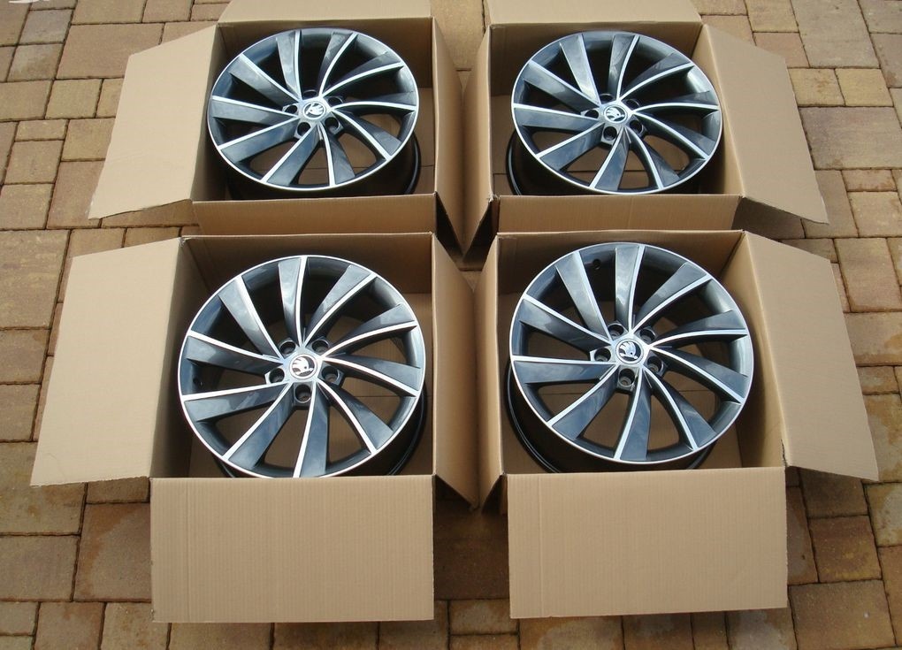 18" alu ŠKODA PEGASUS originál 100 % stav. - 3