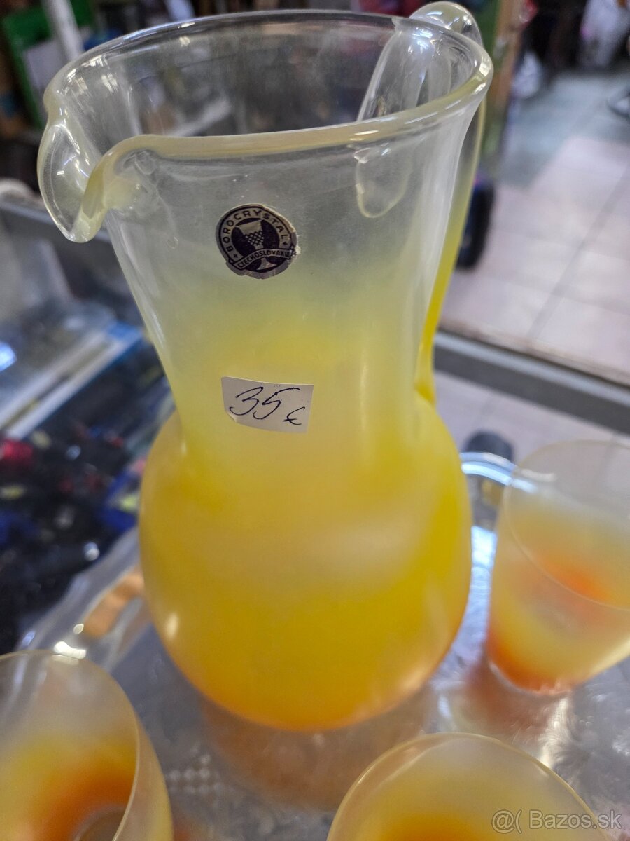 Retro džbán a 5ks poháre - 3