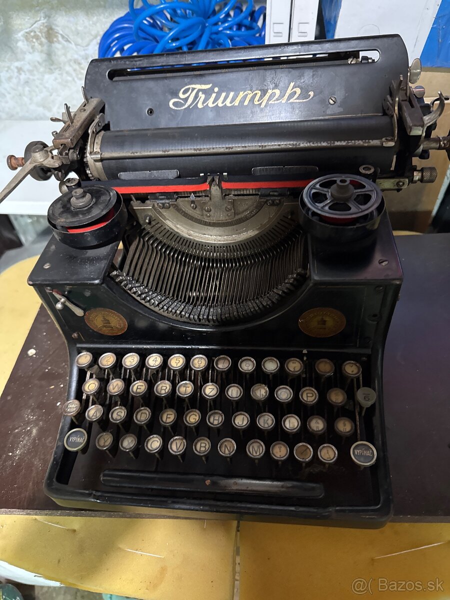 Starožitny písací stroj - 3