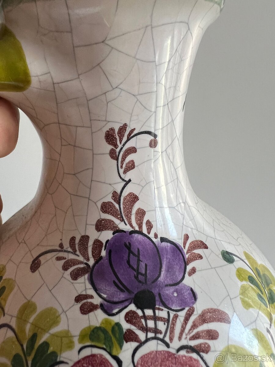 Zaujimaby vysoky taliansky krigel rucne malovany - 3