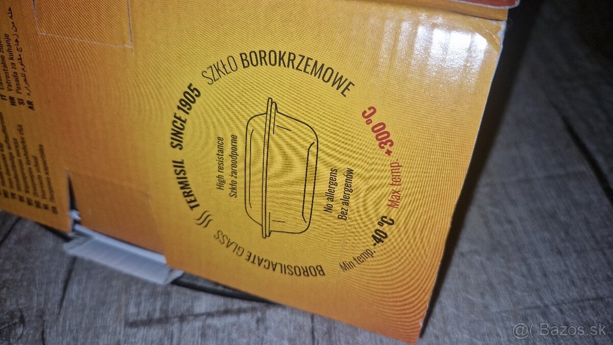 Sklenená misa na pečenie (jánske sklo) - 3