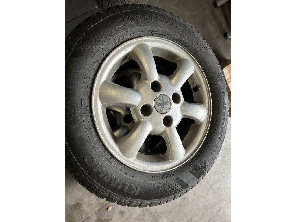 Alu kola 14´ ET 34 Peugeot 206 originál sada 4ks - 3