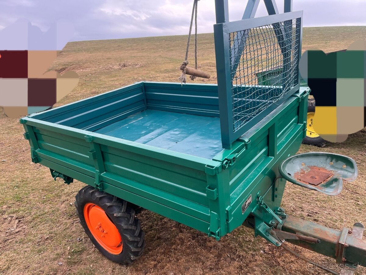 Predám motorobot Goldoni 14 HP 4x4 s pohonom vlečky a rotavá - 3