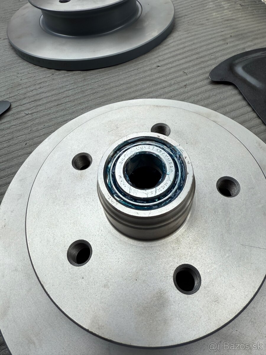 Volkswagen T3 Brzdový kotúč (2x), nové ložiska - 3