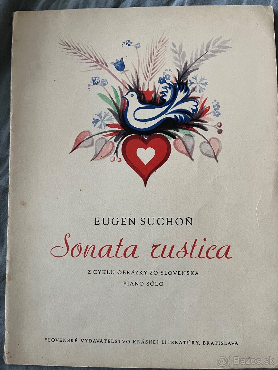 Noty klavír, mix - 3