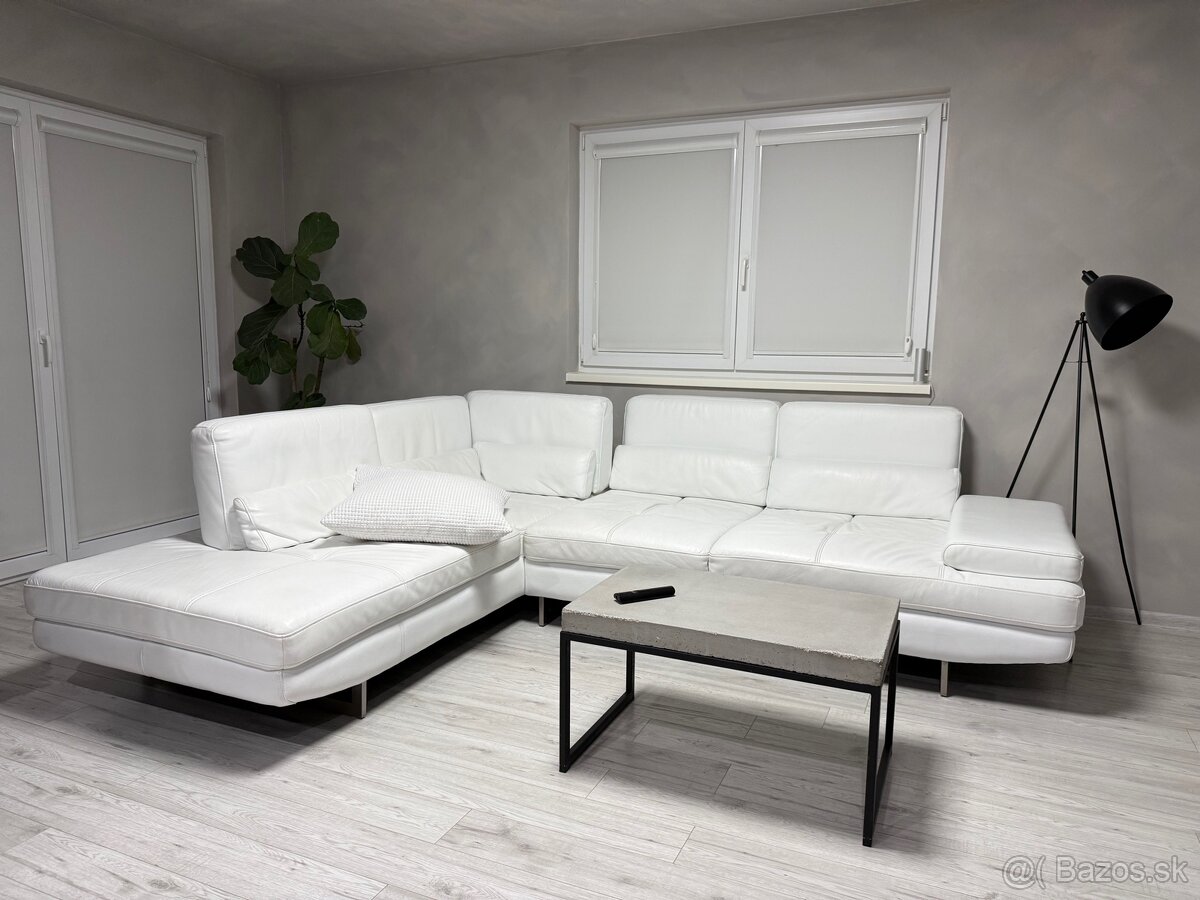 Rohová sedačka kožená (Eurosofa) - 3