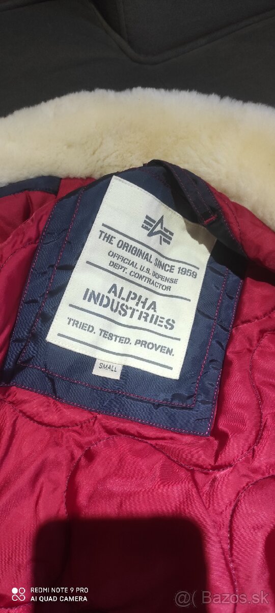 Predám bundu Alphaindustries - 3