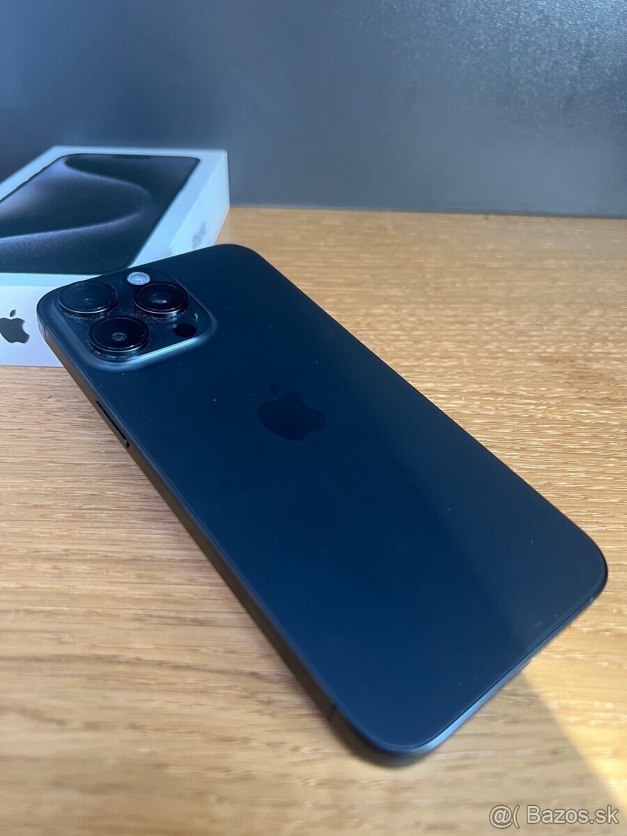 Predám iPhone 15 PRO MAX 256GB, TOP, VOLNY, - 3