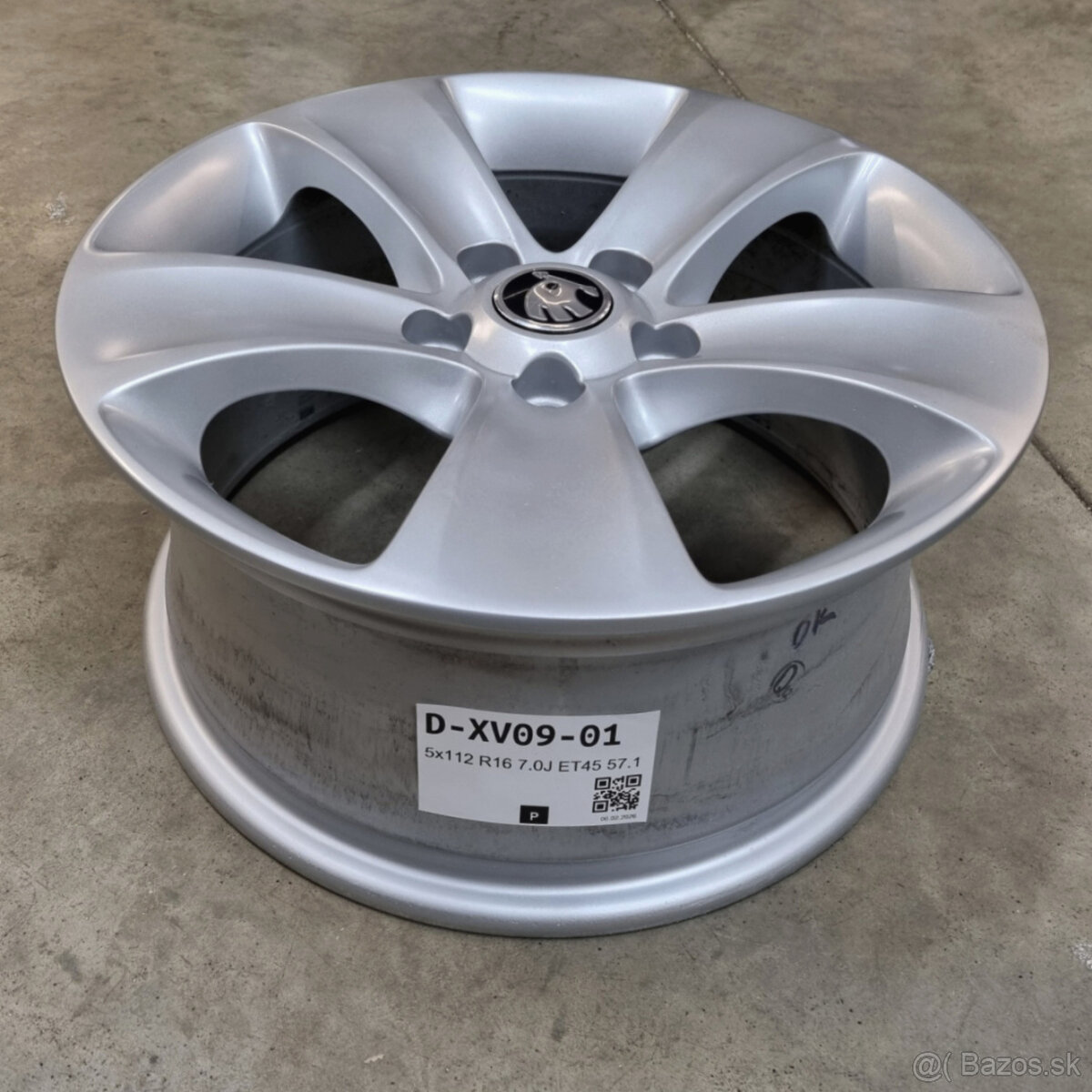 Hliníkové disky 5x112 R16 7J ET45 - 3