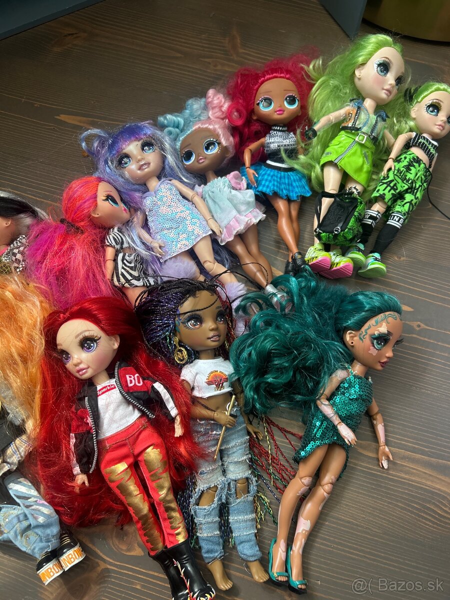 Rainbow high a Lol bábiky - 3