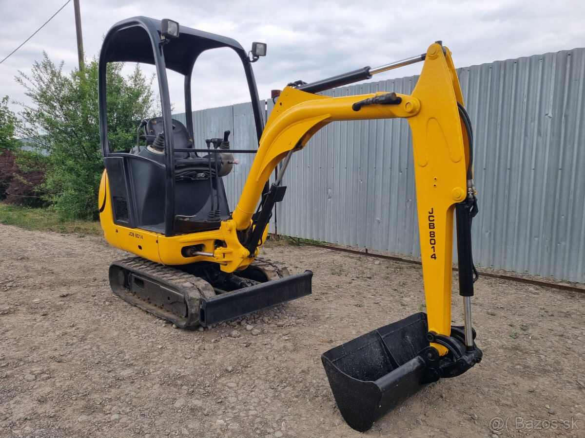 Prodám pásovy minibagr JCB 8014 PRIVÁT NENÍ DPH - 3