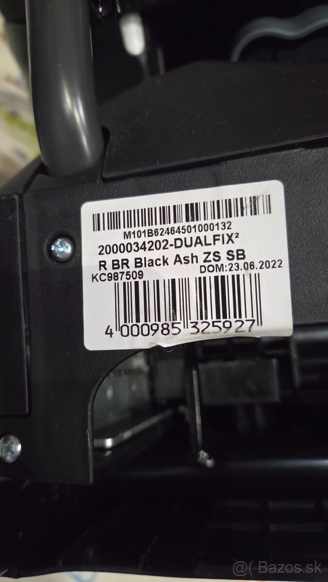 Romer Britax Dualfix 2 R otočná čierna - 3