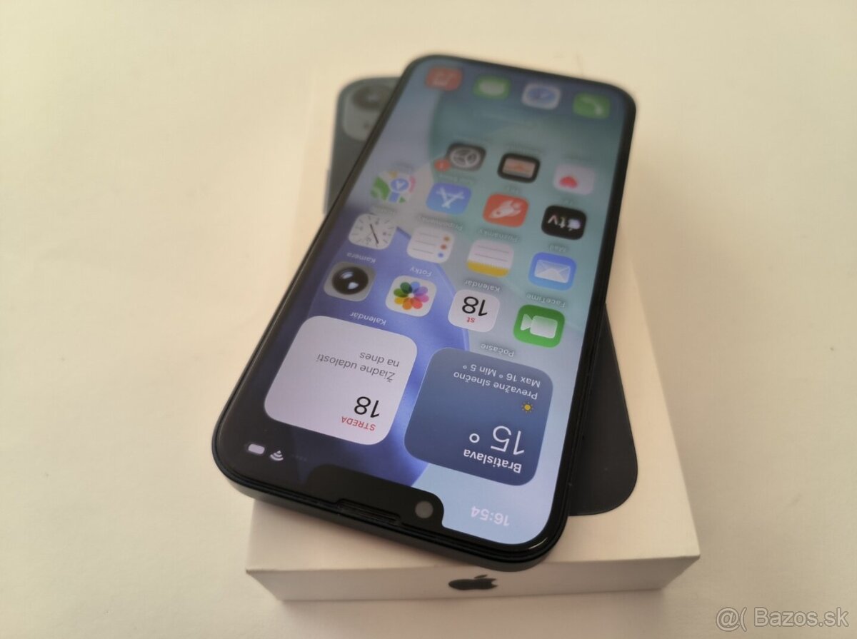 apple iphone 13 256gb Midnight / Batéria 100% - 3