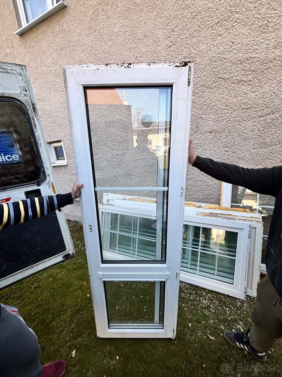Plastové balkónové dvere - 3