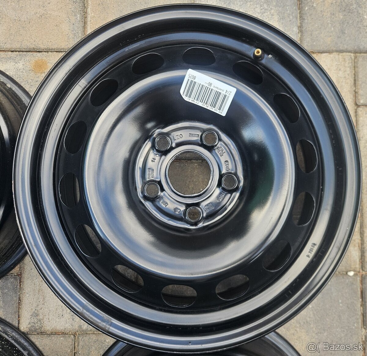 Originálne plechové disky VW - 5x112 r16 - 3