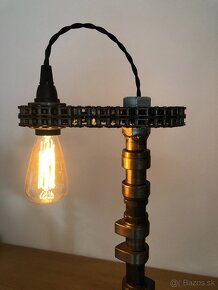 Industriálna lampa - súčiastky - 3