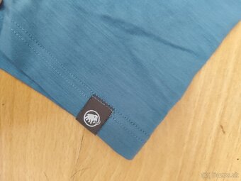 48%merino funkčné tričko Mammut - 3