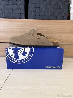 Birkenstock Boston taupe seude - 3