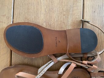 Massimo Dutti kožené sandále, nové , č 37 - 3
