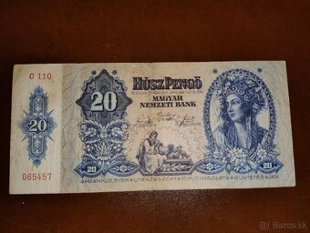 Bankovky Pengo,forint,0€ SNP, Mark - 3