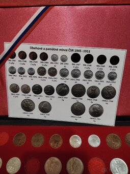 Albumy na mince ČSR - 3