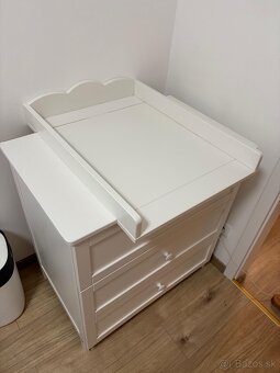 Komoda Klups Oliver III, biela - 3