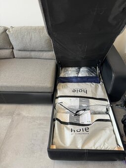 Predám rozkladaciu sedaciu súpravu s úložným priestorom - 3