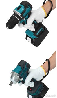 Aku set náradia 4ks, NOVÉ 4ks batérii - 3