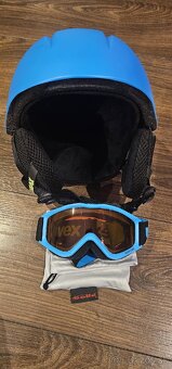 Lyžiarska prilba Relax a okuliare Uvex - 3