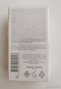 Acqua di Gio Armani 50ml EdT pánska - 3