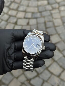 Seiko Mod Day-Date "Blue Roman" - 3