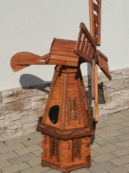 Otočný veterný plyn so solárným svetlom - 3