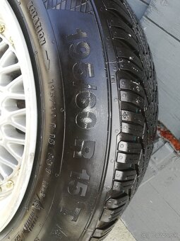 Predám zimné pneumatiky 195 60 r 15 - 3