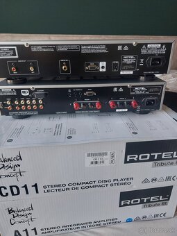 Rotel A11 tribute +CD11 tribute predám - 3