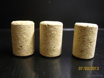 Korkové zátky, termokapsle, sektové záklopky - 3