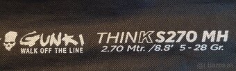 Gunky finnese Game 270cm/5-28g - 3
