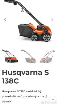 Vertikutator HUSQVARNA S 138C - 3