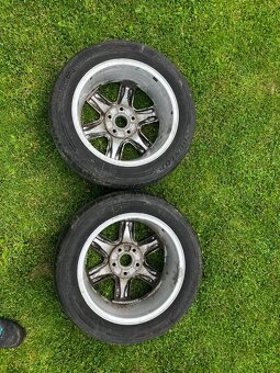 Pneumatiky + elektróny R16 , 5x112 ,oktavia - 3