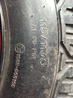 Ofraldové gumy na diskoch 15" - 3