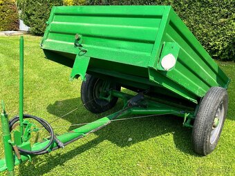 Vlečka za traktor malotraktor. - 3