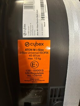 Predam detské vajíčko Cybex spolu s letným poťahom - 3