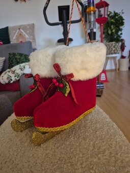 Vianočné závesné korčule 21cm - 3