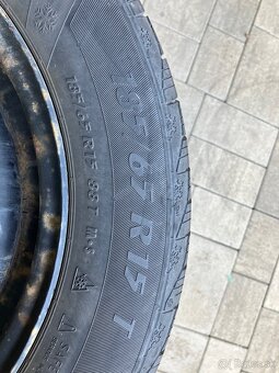 Predám plechové disky 4x100 ET39 R15 - 3