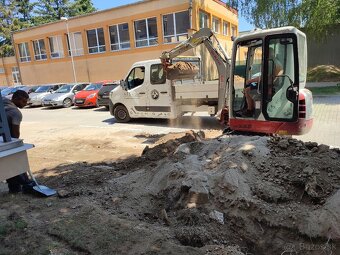 Minibager - vykopové práce - 3