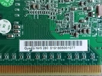 NVIDIA Quadro NVS 280 / 295, DH261 Quadro P383 - 3