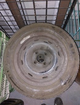 Pneumatiky s diskami 3ks spolu 15eur - 3